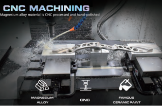 Nika Elong Riser dengan CNC machining proses.